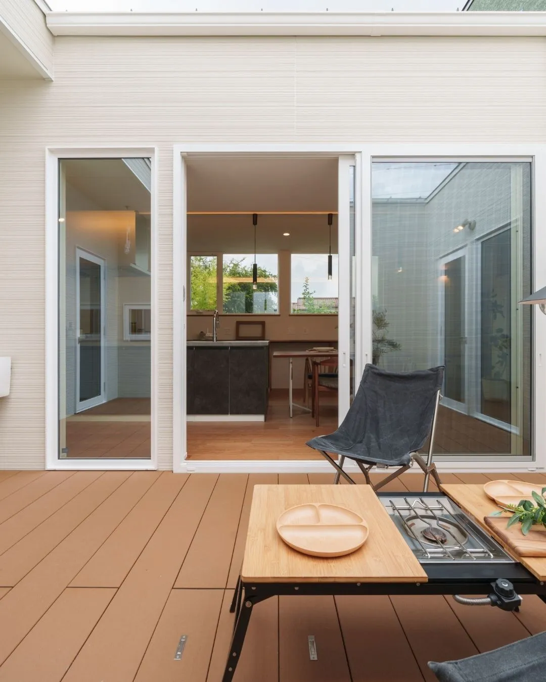 ～中庭のある、ぐるぐる動線の平屋～